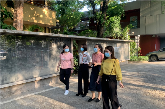 情系園區 暖心關懷 赤崗街辦事處蒞臨T.I.T創意園調研