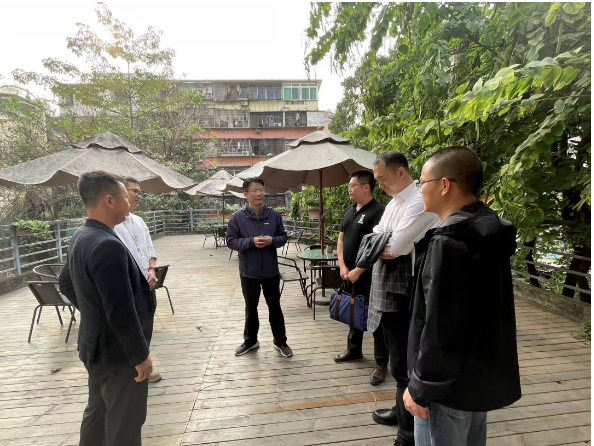 梅州市梅江區委常委、副區長林勇軍一行來訪T.I.T創意園