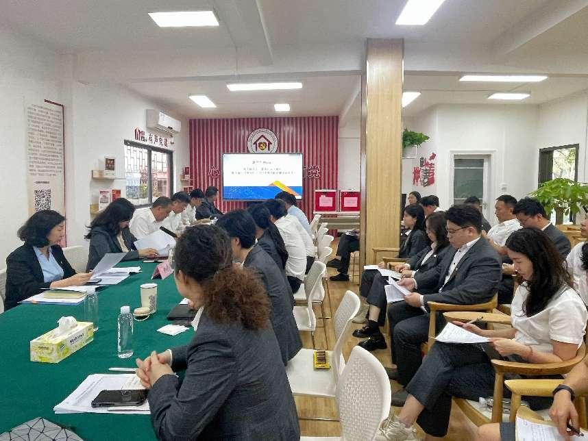 公司動態|新仕誠公司召開2023年度干部選拔任用工作“一報告兩評議” 暨企業領導班子及成員年度述職測評會議